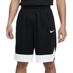 Nike Dri-Fit Icon Men's Basketball Shorts Black White' Size Small NWT